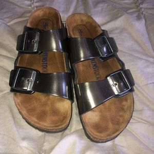 Metallic Birkenstocks